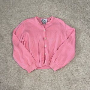 Lilly Pulitzer Pink Cardigan Sweater